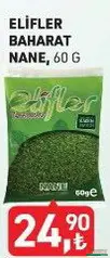 ELİFLER BAHARAT NANE 60 G fiyat ve kampanya bilgisi